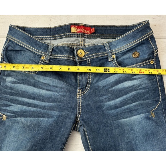 Apple Bottom Jeans Sz 11/12 Embroidered Pockets 90s‎ Y2K - Picture 6 of 6